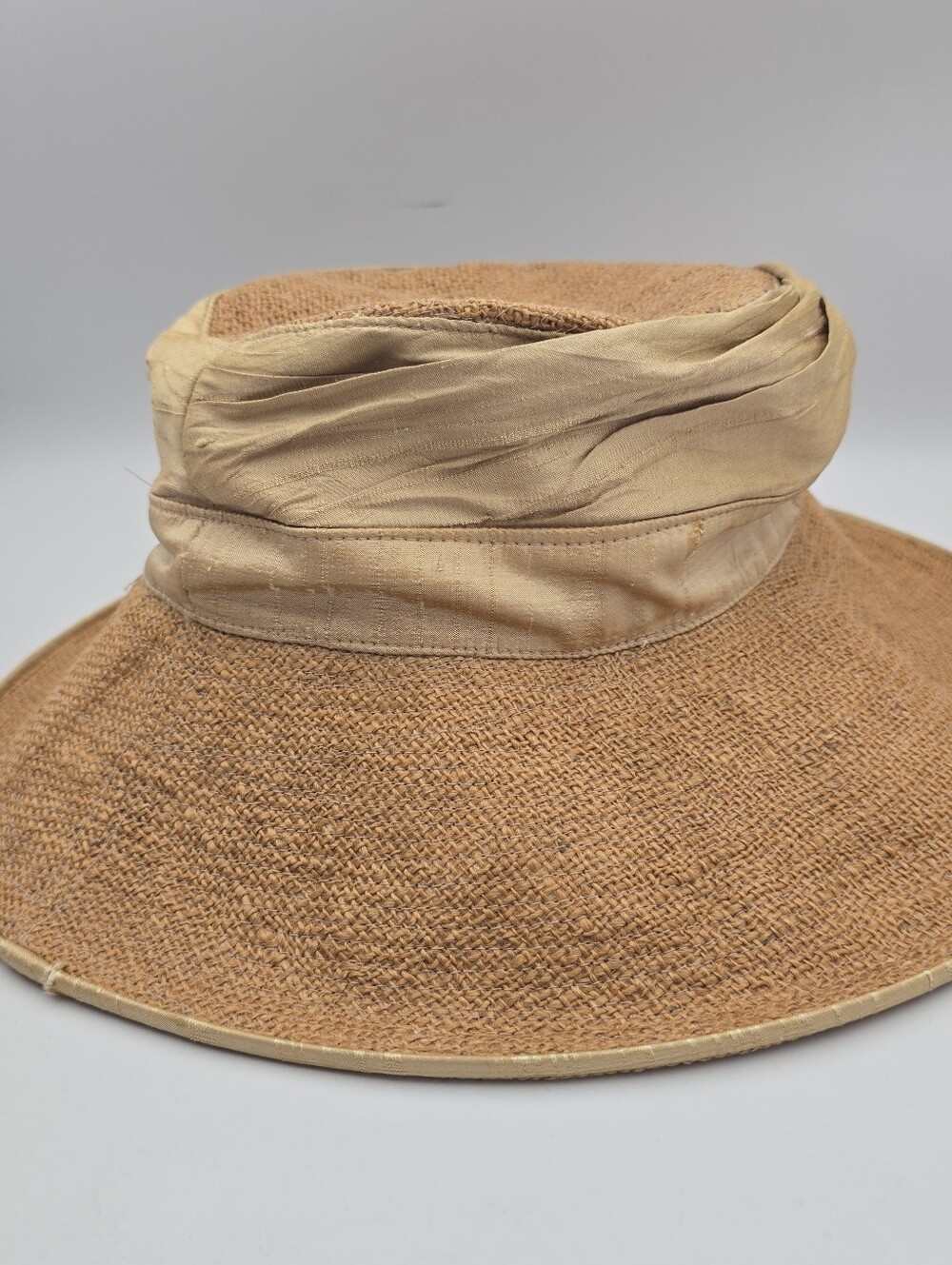 Unbranded Women's Wide Brim Tan/Beige Sun Hat